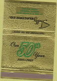 Matchbook Cover - Shelby Electric Co Memphis TN 40 Strike