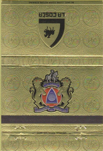 Matchbook Cover - La Costa Hotel Spa Country Club Carlsbad CA 40 Strike
