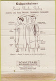 Matchbook Cover - Kuppenheimer Clothes Santa Ana CA WEAR 40 Strike