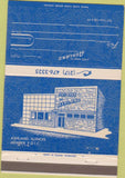 Matchbook Cover - State Bank of Ashland IL 40 Strike