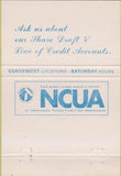 Matchbook Cover - Michigan Columbus Federal Credit Union 40 Strike