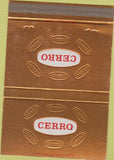 Matchbook Cover - Cerro Copper Brass Co Cleveland OH 40 Strike