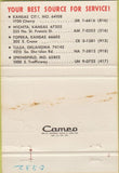 Matchbook Cover - Industrial Bearing Transmission Kansas City MO WEAR 40 Strike
