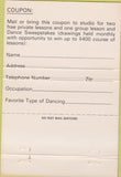 Matchbook Cover - Fred Astaire Dance Studios San Antonio TX 40 Strike