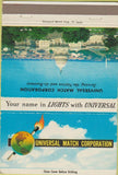 Matchbook Cover - Universal Match Corp US Capitol 40 Strike