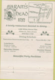 Matchbook Cover - Ram's Head Inn Absecon NJ 40 Strike