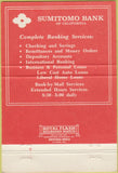 Matchbook Cover - Sumitomo Bank Los Angeles CA 40 Strike