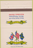 Matchbook Cover - Three Flags Inn Warren PA 40 Strike