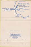 Matchbook Cover - Three Flags Inn Warren PA 40 Strike