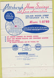 Matchbook Cover - Pittsburgh Home Savings Pittsburgh PA 40 Strike
