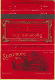 Matchbook Cover - Sycamore Inn Cucamonga CA 40 Strike