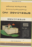 Matchbook Cover - Steelcase Office Furniture Grand Rapids MI 40 Strike