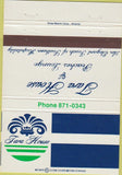 Matchbook Cover - Tara House Peaches Lounge Atlanta GA? 40 Strike