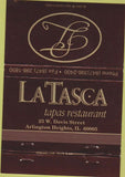 Matchbook Cover - La Tasca Tapas Restaurant Arlington Heights IL 40 Strike
