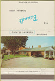 Matchbook Cover - Herbert King Brandt Funeral Home Pittsburgh PA 40 Strike