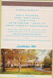Matchbook Cover - Burmeister Funeral Home Avon Lake OH 40 Strike