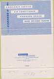 Matchbook Cover - Zaback Funeral Home Ashtabula OH 40 Strike