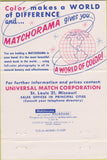 Matchbook Cover - Universal Match Corp Chicago IL Marty Gold 40 Strike