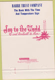 Matchbook Cover - Barre Trust Co Christmas 40 Strike