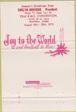 Matchbook Cover - RMS 1972 Evelyn Hovious Montreal QC 40 Strike