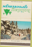 Matchbook Cover - Durows International House Christmas 40 Strike