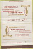 Matchbook Cover - Design Builder St Louis MO 40 Strike