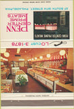 Matchbook Cover - Penn Center Prime Meats Philadelphia PA 40 Strike