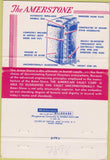 Matchbook Cover - American Burial Vault Corp Belmont MA caskets 40 Strike