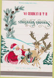 Matchbook Cover - H and H Lumber Co Christmas 40 Strike