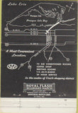 Matchbook Cover - The Downtown Motor Hotel Erie PA 40 Strike