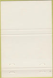Matchbook Cover - FTD Flowers girlie Waterbury CT 40 Strike