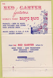 Matchbook Cover - Red Garter Philadelphia PA 40 Strike