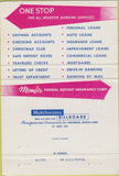 Matchbook Cover - First Bank Trust Madison Florham Park NJ 40 Strike