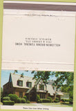 Matchbook Cover - Hollomon Brown Funeral Home Norfolk VA WORN 40 Strike
