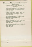 Matchbook Cover - Mopnroe Building Loan Ferriday Ruston Winnsboro LA 40 Strike