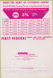 Matchbook Cover - First Federal Savings Pottstown PA 40 Strike