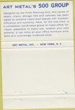 Matchbook Cover - Art Metal Office Furniture Healey Fresno CA 40 Strike