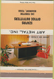 Matchbook Cover - Art Metal Office Furniture Szafirs Beaumont TX 40 Strike