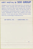 Matchbook Cover - Art Metal Office Furniture Szafirs Beaumont TX 40 Strike