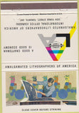 Matchbook Cover - Amalgamated Lithographers Toronto ON 40 Strike