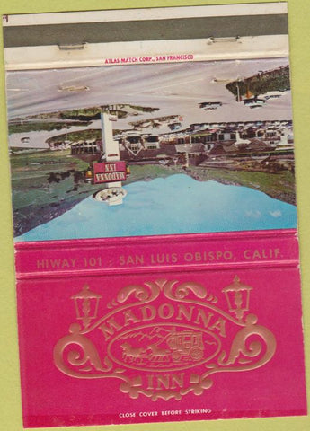 Matchbook Cover - Madonna Inn San Luis Obispo CA WEAR 40 Strike