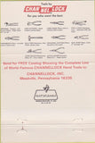 Matchbook Cover - Channel Lock Tools Yonkers NY 40 Strike