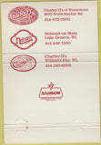 Matchbook Cover - Charley O's Restaurant Wauwatosa WI 40 Strike