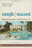 Matchbook Cover - Perma Glaze swimming pools girlie Miami FL 40 Strike