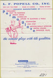 Matchbook Cover - Perma Glaze Miami FL cement glaze Innes 40 Strike