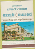 Matchbook Cover - Perma Glaze Miami FL cement glaze apartments Barrett 40 Strike
