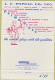 Matchbook Cover - Perma Glaze Miami FL cement glaze apartments Barrett 40 Strike
