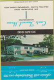 Matchbook Cover - Coats Funeral Home Waterford Township MI 40 Strike