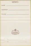 Matchbook Cover - Monty Trainer's Village Inn Coconut Grove FL 40 Strike