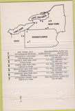 Matchbook Cover - Erie Industrial Supply PA 40 Strike